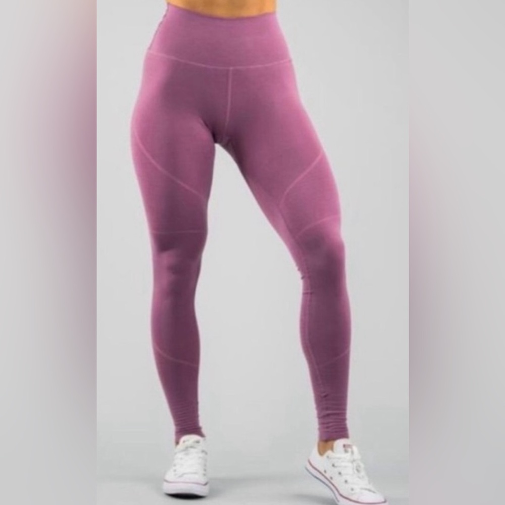Alphalete OG Revival Leggings Dusty Pink Berry Athletic Workout Training